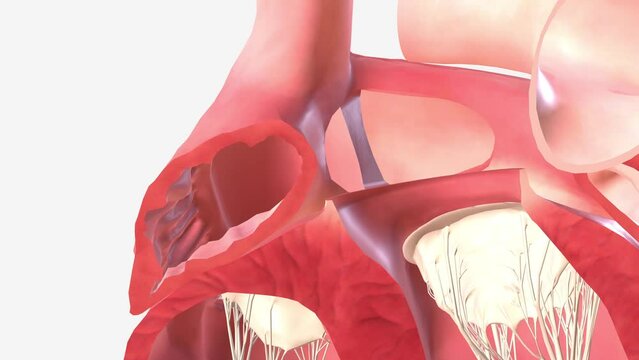 An atrial septal defect is a birth defect of the heart in which there is a hole