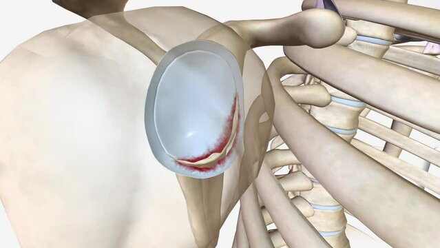 A Bankart lesion occurs as the result of a forward shoulder dislocation