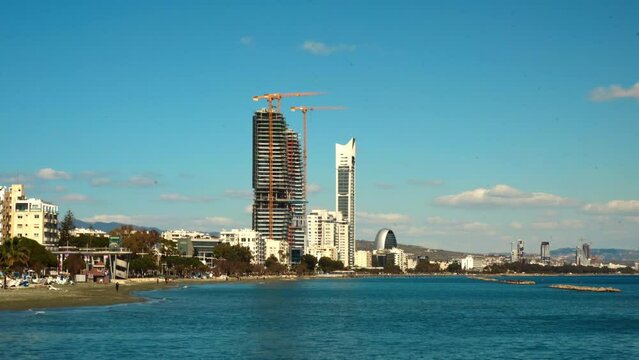 Seascape Limassol City Panorama View, Cyprus