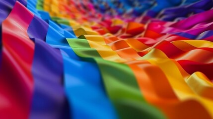 Celebrating Pride, LGBTQI Pride Event. Generative AI
