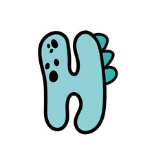 Alphabeth and number cute vector design