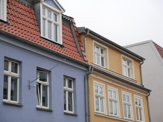 Fototapeta na wymiar Gebäude in Greifswald