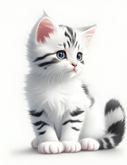Obraz premium Cute Kitten