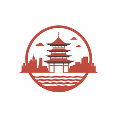 China logo on white background