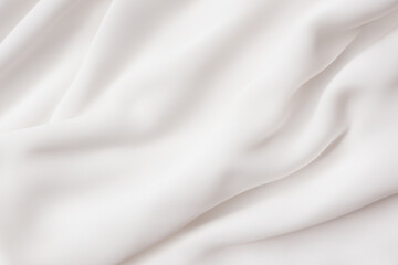 Obraz premium Pure Elegance: Timeless Solid White Fabric Beauty