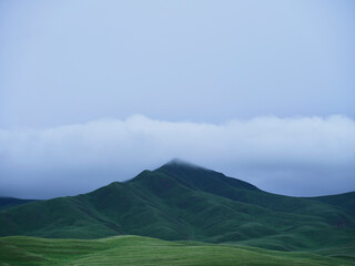 Fototapeta premium clouds over the mountains