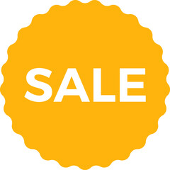 Sale icon. vector sign labels and badges