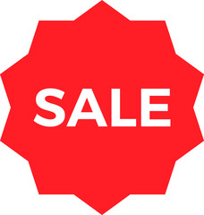 Sale icon. vector sign labels and badges