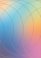 abstract background with circles