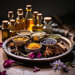 Aurvedic massage ingredients