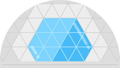 グランピングドームのイラスト © R-DESIGN