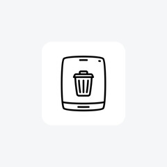Delete Trash Line Icon