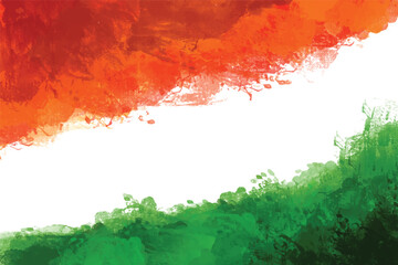Obraz premium Independence day of india tricolor background