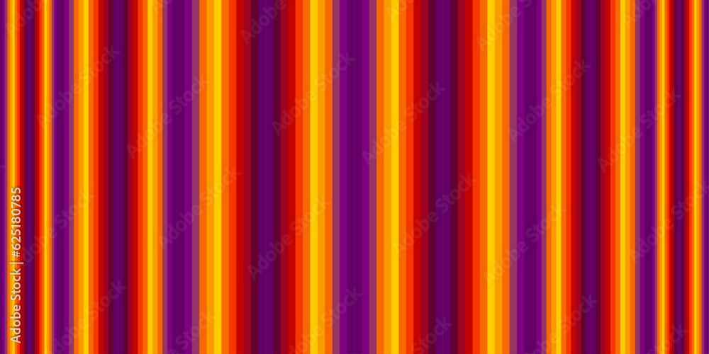 Aufkleber An orange-purple pattern of vertical lines running one after the other like a gradient. Repeating pattern.
