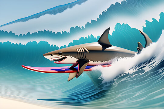 Shark surfing deals