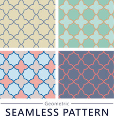 Geometric seamless vector pattern n6