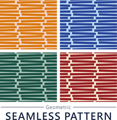 Geometric seamless vector pattern n22