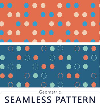 Geometric seamless vector pattern n18