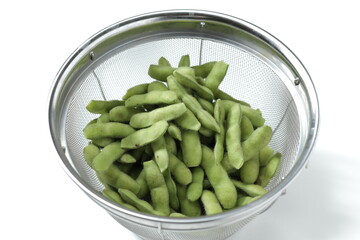 枝豆　green soybeens