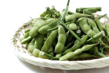 枝豆　green soybeens