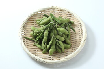 枝豆　green soybeens