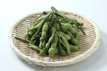 枝豆　green soybeens