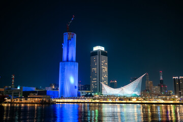 兵庫県神戸市 神戸港の夜景