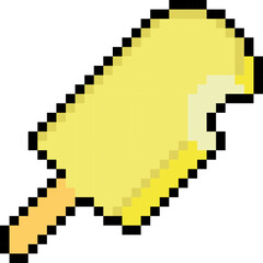 Obraz premium Popsicle cartoon in icon style