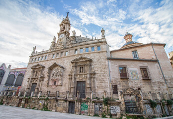 Fototapeta na wymiar Saint John Church (Santos Juanes), Valencia, Spain