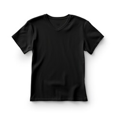 Black T-Shirt Mockup generative AI.