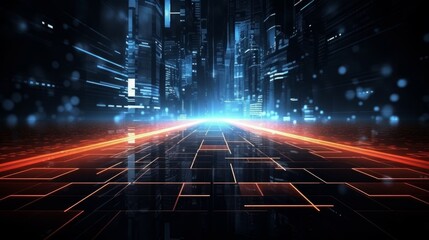 Information technology background