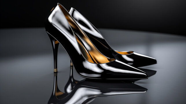 shoes HD 8K wallpaper Stock Photographic Image
