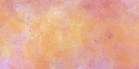 Pink and yellow watercolor background abstract watercolor background with watercolor splashes. Abstract seamless pink watercolor texture background. 