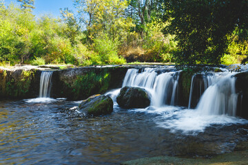 Long Exposure of Crowfoot Falls near Medford Oregon