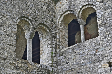 Fototapeta na wymiar Civate, L'abbazia di San Pietro al Monte - Lecco