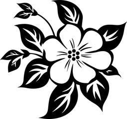 Silhouette flower plant images