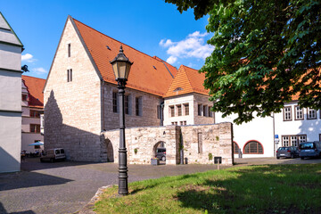 Fototapeta na wymiar Cityscape of Mühlhausen, Thuringia, Germany