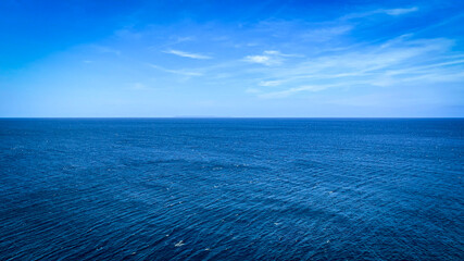 blue sky and sea