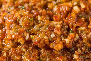 Homemade Red Tomato Pesto Sauce