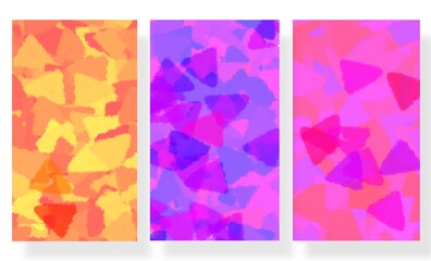 Modern abstract covers set, minimal covers design, abstract background 