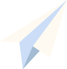 Paper plane illustration