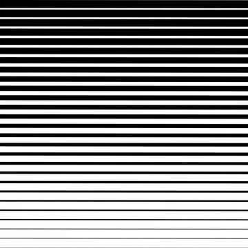 Halftone horizontal speed line abstract pattern. halftone illusion.