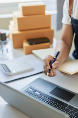 Startup or small business, Take note of shipping addresses from customers, Order management in...