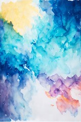abstract watercolor AI painted background