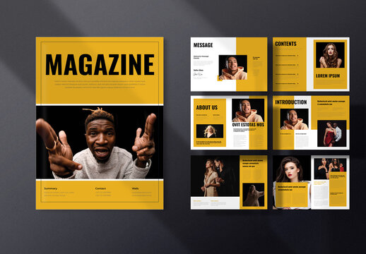 Minimal Magazine Template