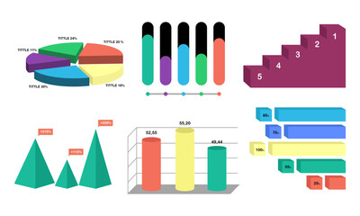 vector business diagrams template layout