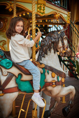 Fototapeta na wymiar carousel for kids