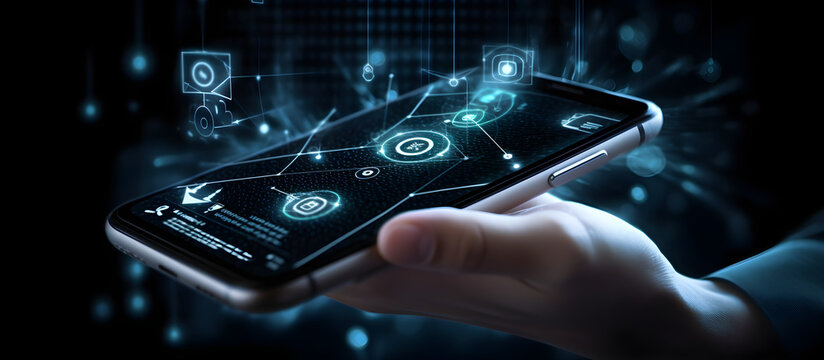 Cyberspace, Netzwerk, Stock Photo, Zusammenhalt, Zukunft, Web, Kommunikation, Business, Technologie, Hand, Smartphone, Handy, App, Internet, Security