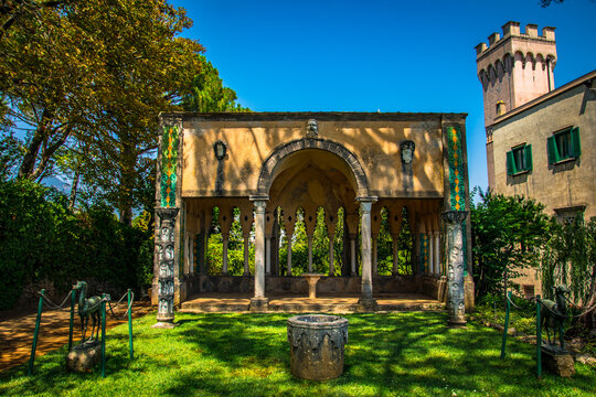 The Tea Room, Villa Cimbrone, Ravello, Amalfi Coast,