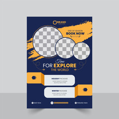 Travel Flyer Design Template